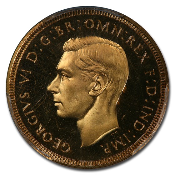 1937 Great Britain Gold Sovereign George VI PR-66 CAM PCGS 1937 Great Britain Gold Sovereign George VI PR-66 CAM PCGS